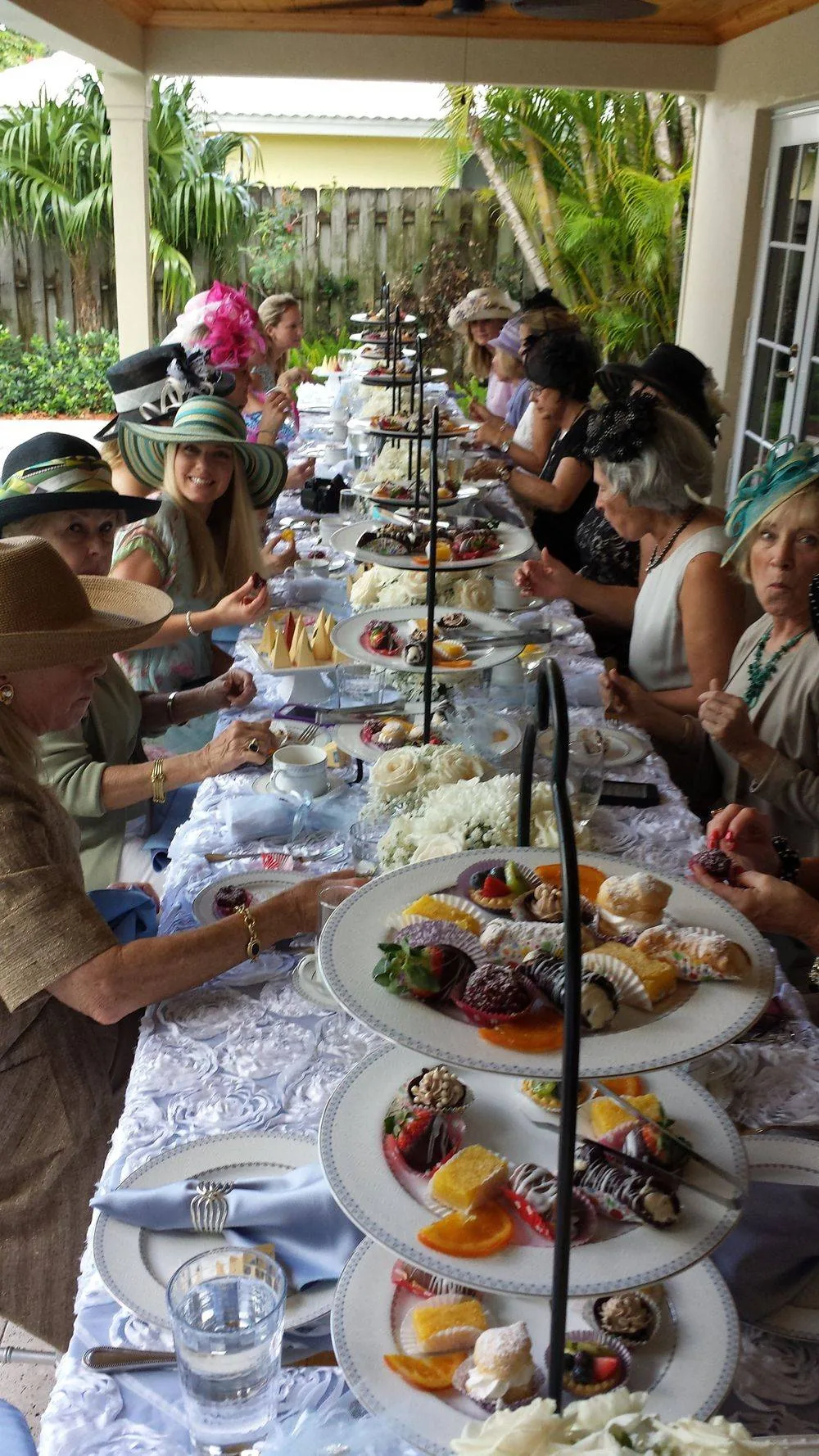 Catering spread prepared by the Aloha kitchen