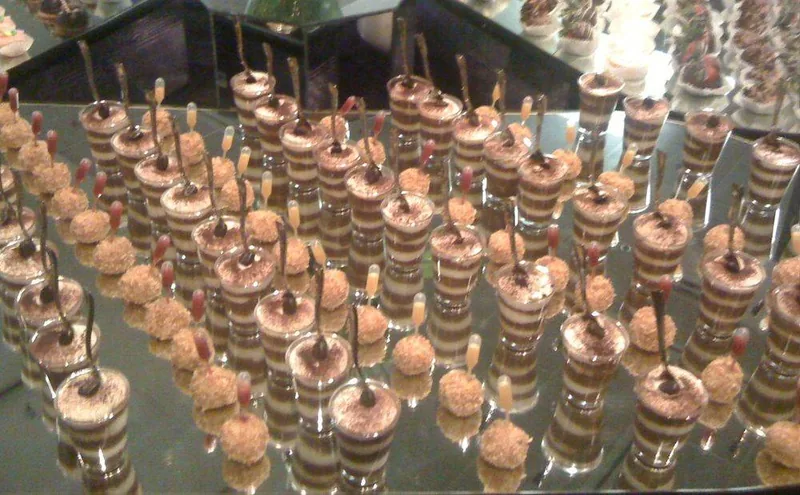 Catering spread prepared by the Aloha kitchen