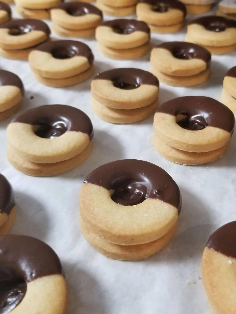Iced cookies from the Aloha bakery case