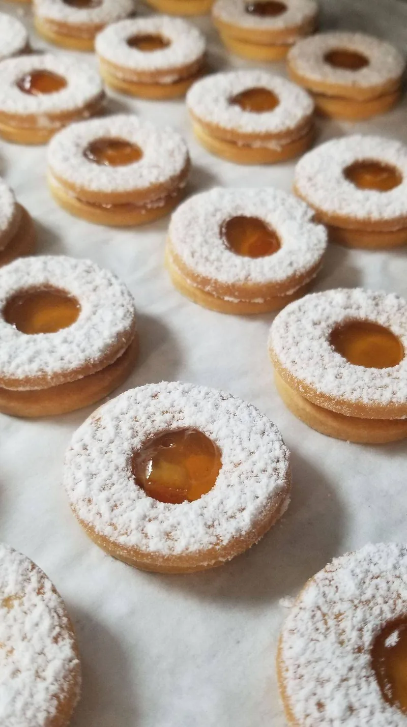 Iced cookies from the Aloha bakery case