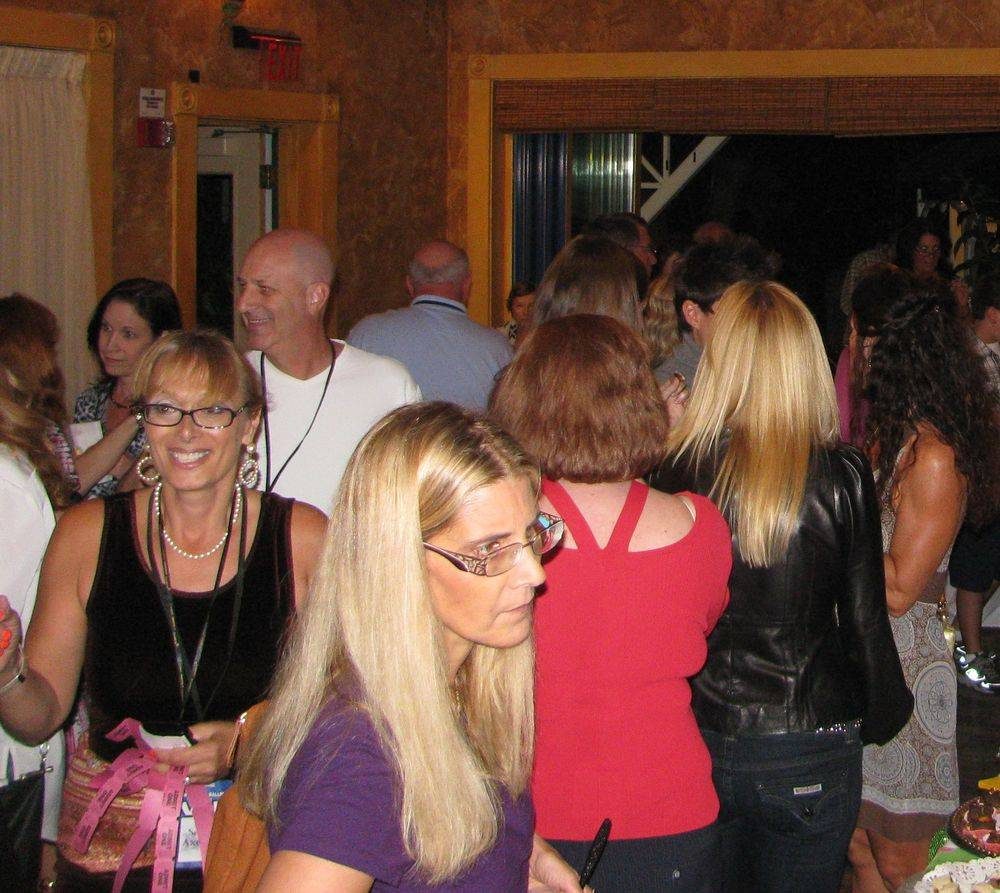 Guests at an Aloha fundraiser evening