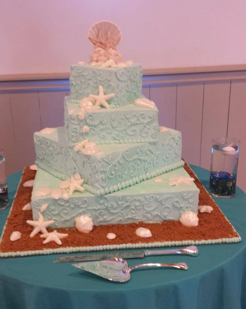Baptism and communion cake by Aloha Bakery